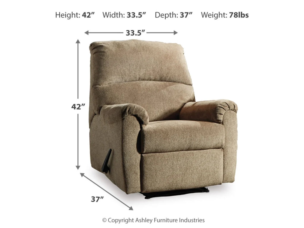 Nerviano Manual Recliner