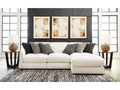 Elissa Court 3-Piece Next-Gen Nuvella™ Performance Fabric Modular Sofa Chaise