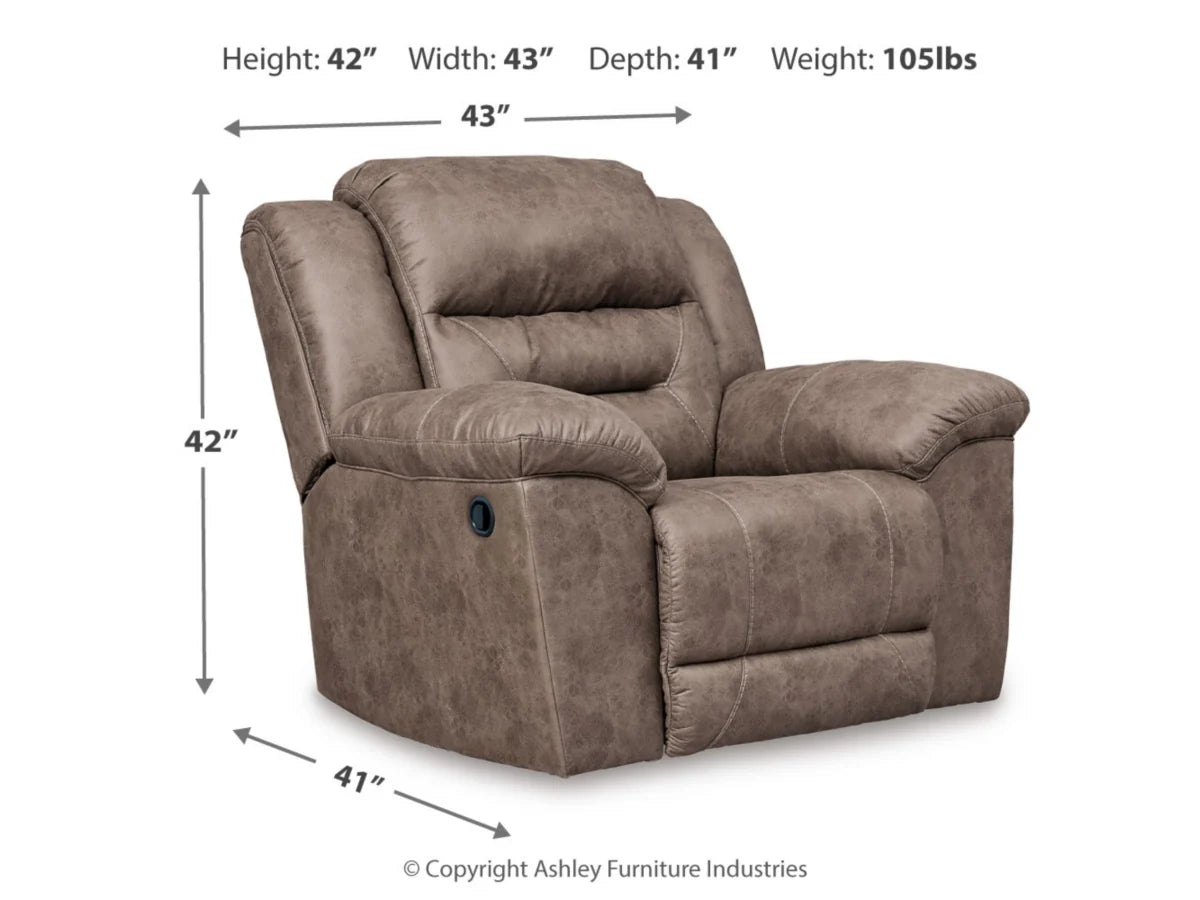 Stoneland Manual Rocker Recliner