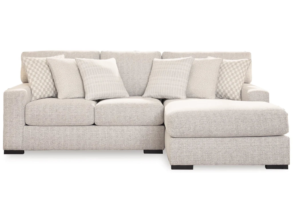 Larce 2-Piece Next-Gen Nuvella™ Performance Fabric Sofa Chaise