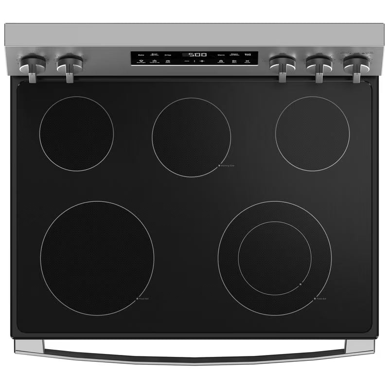 GE 500 Series 30 in. 5.3 cu. ft. Electric Range with Radiant Burners - Stainless Steel